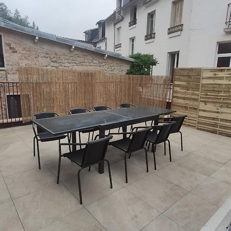 Maison Face A La Dordogne Avec Terrasse Apartment La Bourboule ภายนอก รูปภาพ